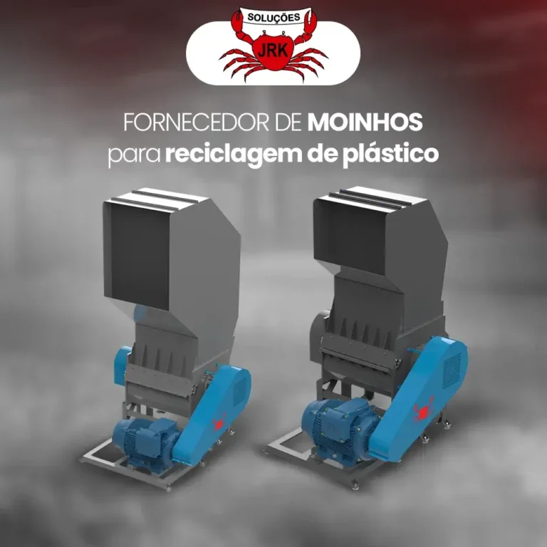 Fabricante de moinhos para reciclagem de plástico - JRK Soluções