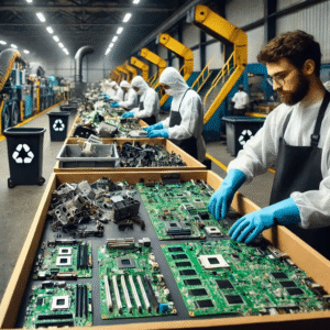 Reciclagem de resíduos eletrônicos - Poliwar