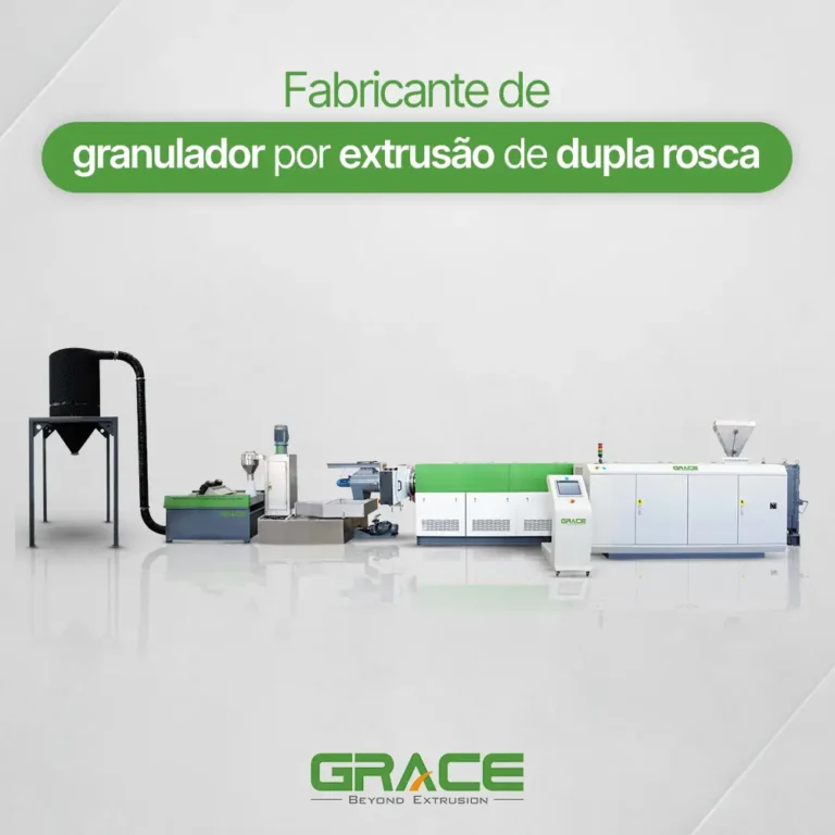 Fabricante de granulador por extrusão de dupla rosca - Grace Machinery