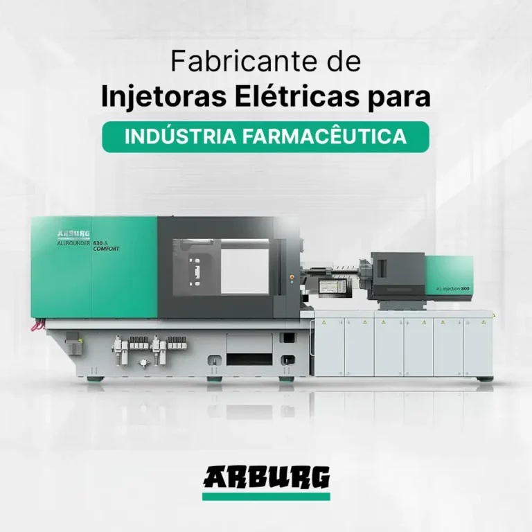 Fabricante de injetora elétrica para indústria farmacêutica - ARBURG ALLROUNDER TREND