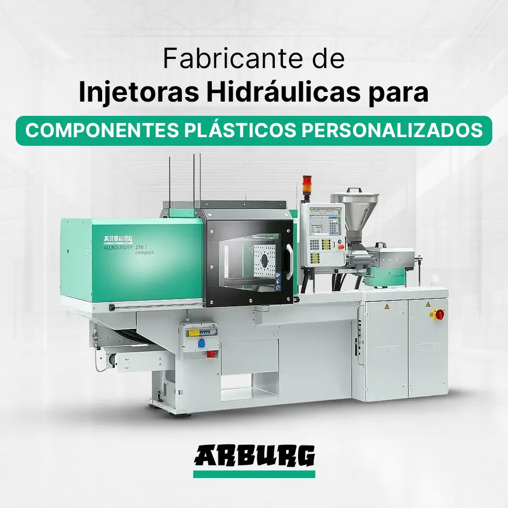 Fabricante de injetora hidráulica para componentes plásticos personalizados - ARBURG ALLROUNDER TREND