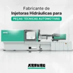 Fabricante de injetora hidráulica para peças técnicas automotivas - ARBURG ALLROUNDER TREND