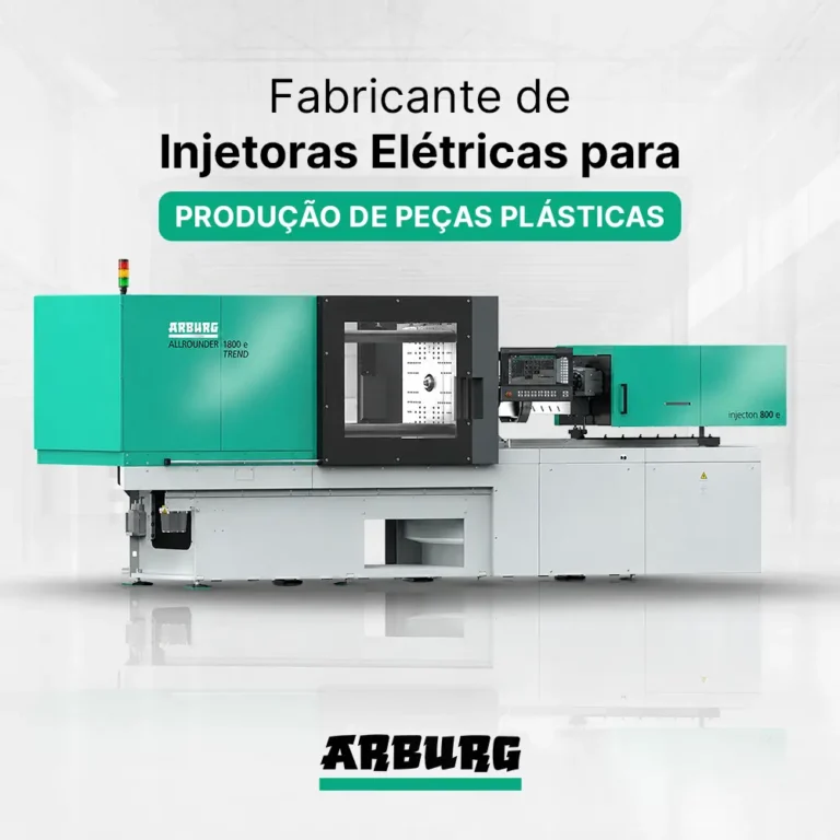 Fabricante de injetora elétrica para produção de peças plásticas - ARBURG ALLROUNDER TREND