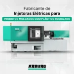 Fabricante de injetora elétrica para produtos moldados com plástico reciclado - ARBURG ALLROUNDER TREND