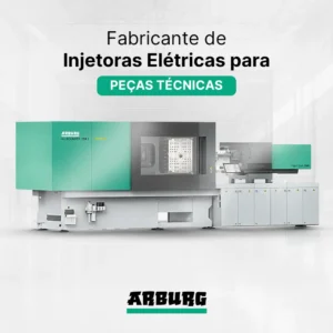 Fabricante de injetora elétrica para peças técnicas - ARBURG ALLROUNDER TREND