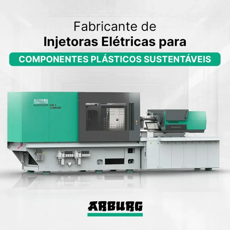 Fabricante de injetora elétrica para componentes plásticos sustentáveis - ARBURG ALLROUNDER TREND