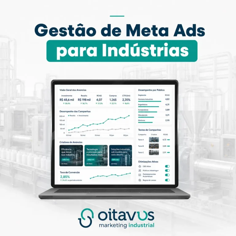 Gestão de campanhas no Meta Ads para indústrias - Agência Plástico Virtual