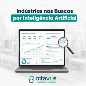 Como as indústrias aparecem nas buscas por inteligência artificial