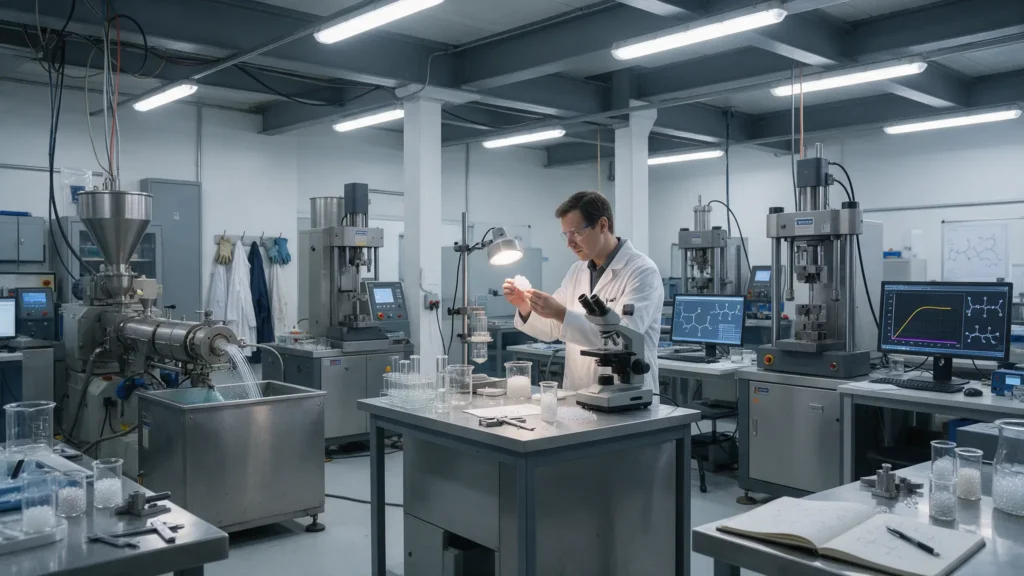 Do laboratório à fábrica: onde começa a relação com o cliente na indústria do plástico